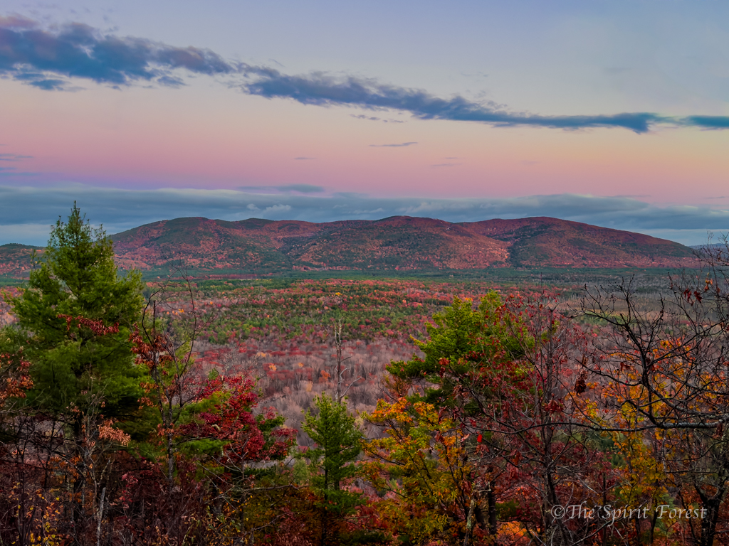 Sunset on Mt Tom